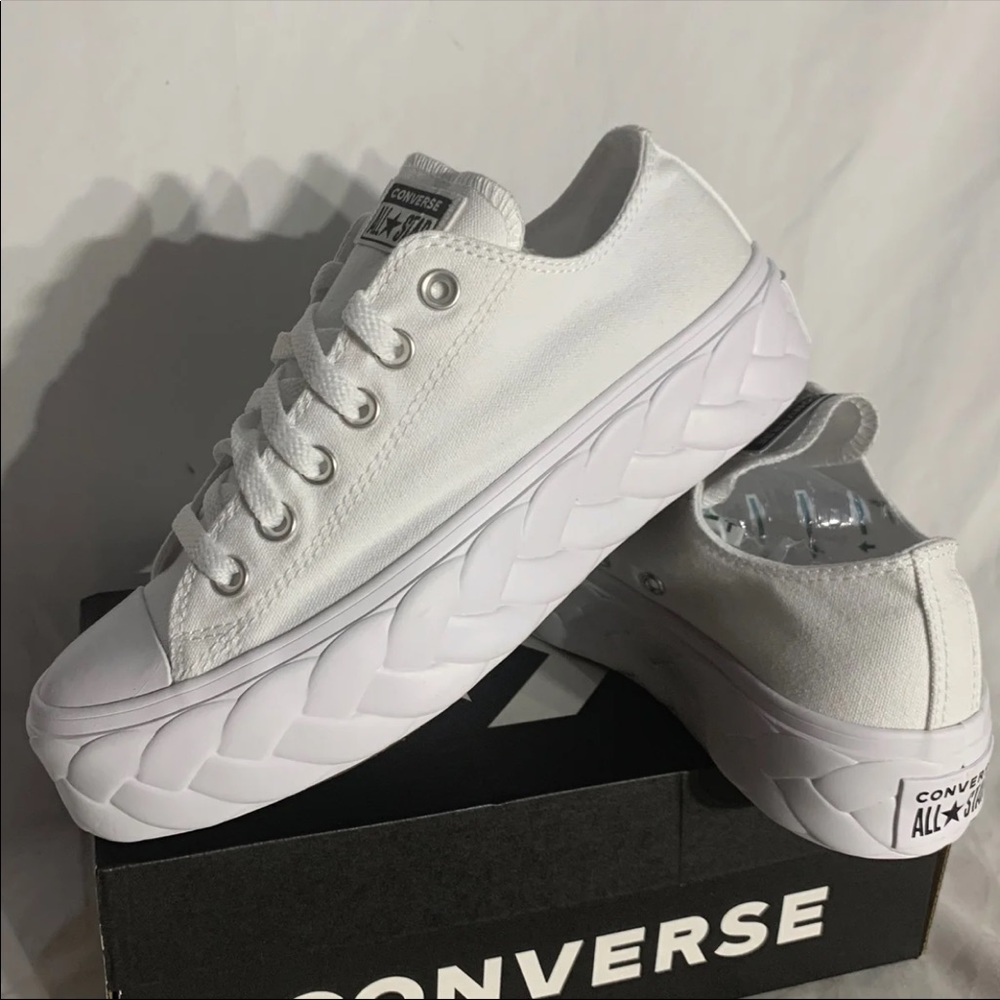 Converse CTAS Lift Cable OX Platform Sneakers - Picture 5 of 7